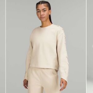 Lululemon Braided Sleeve Pullover